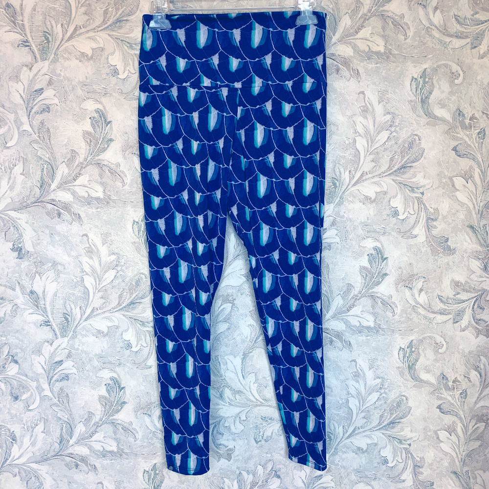 Onzie "Mermaid" Print Yoga Tights